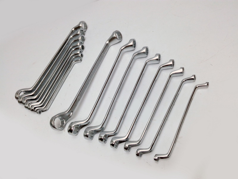 llave fija taller mecanico metal 2juegos